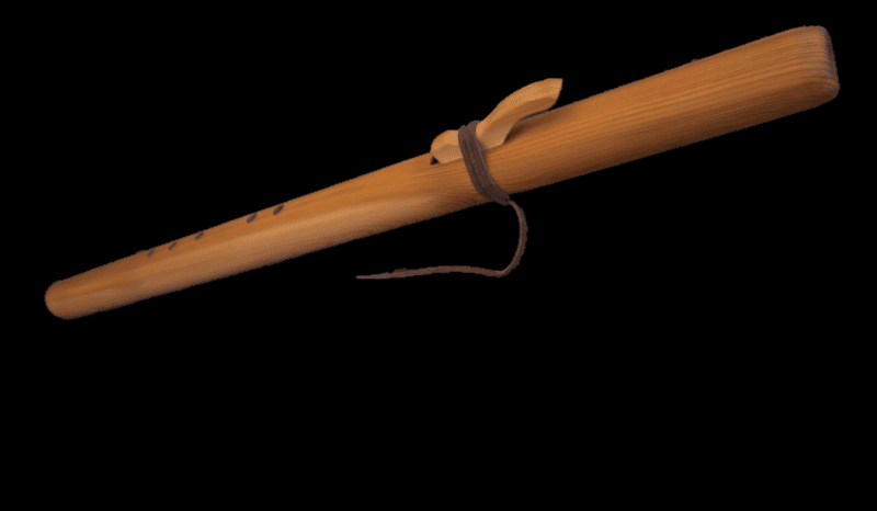 Gray Fox Spirit Flute